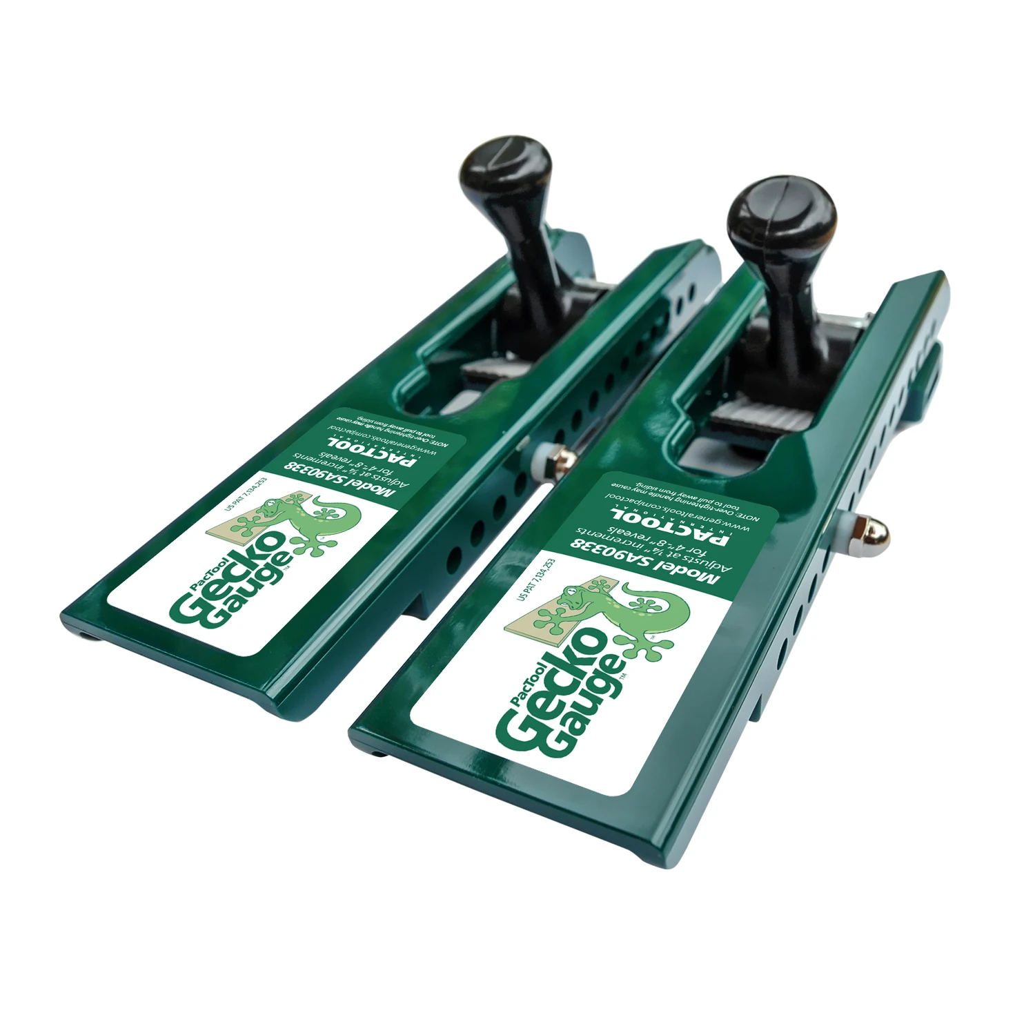PacTool Gecko Gauge 8 in. x 3/8 in. D LP Siding Tool 2 pk