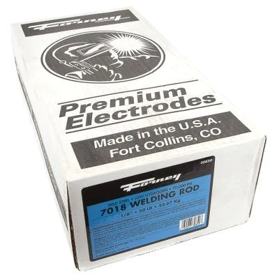 Forney 30850 E7018 Welding Rod, 1/8-inch Diameter, 50-pound Weight