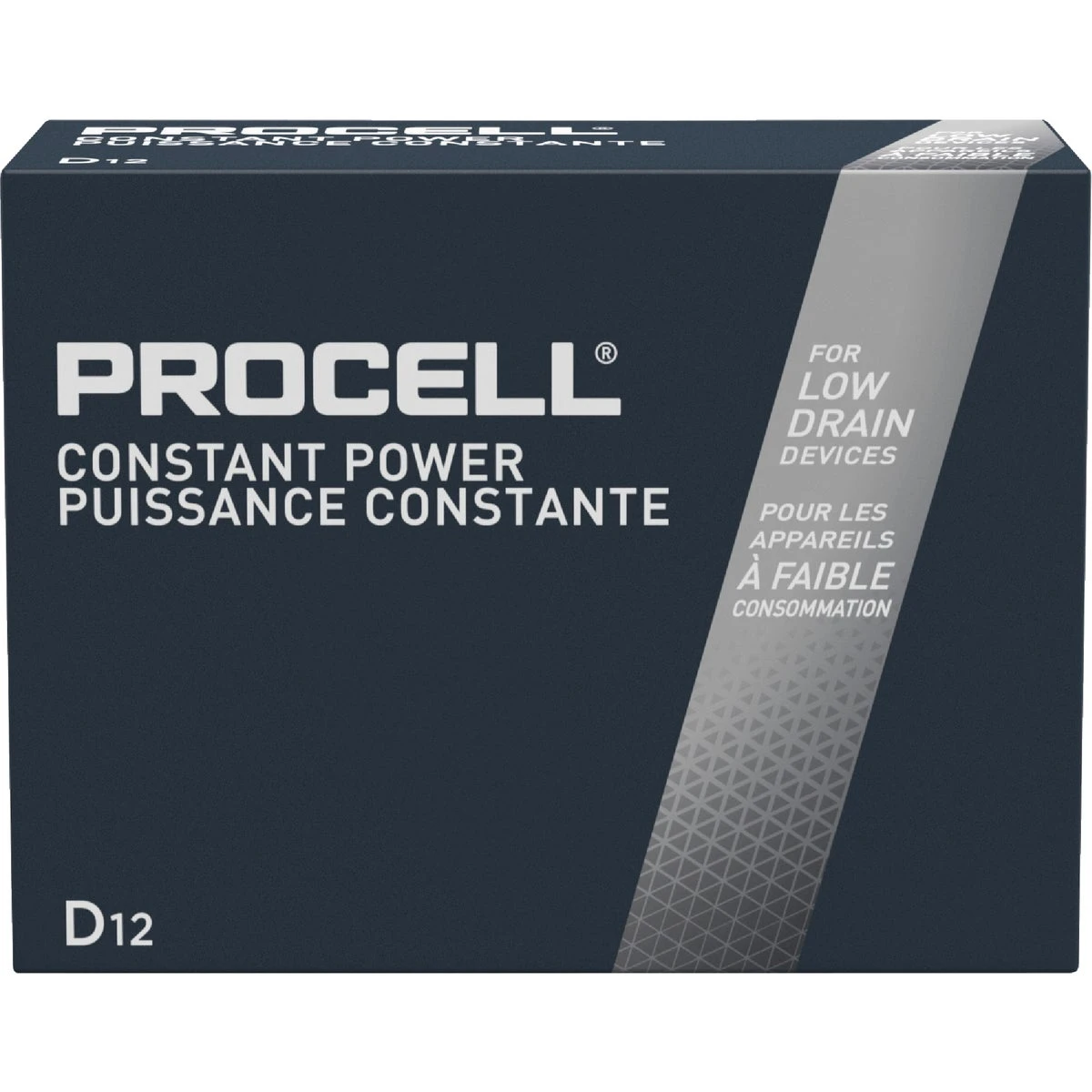 Procell Professional D Alkaline Batteries, 12 pk