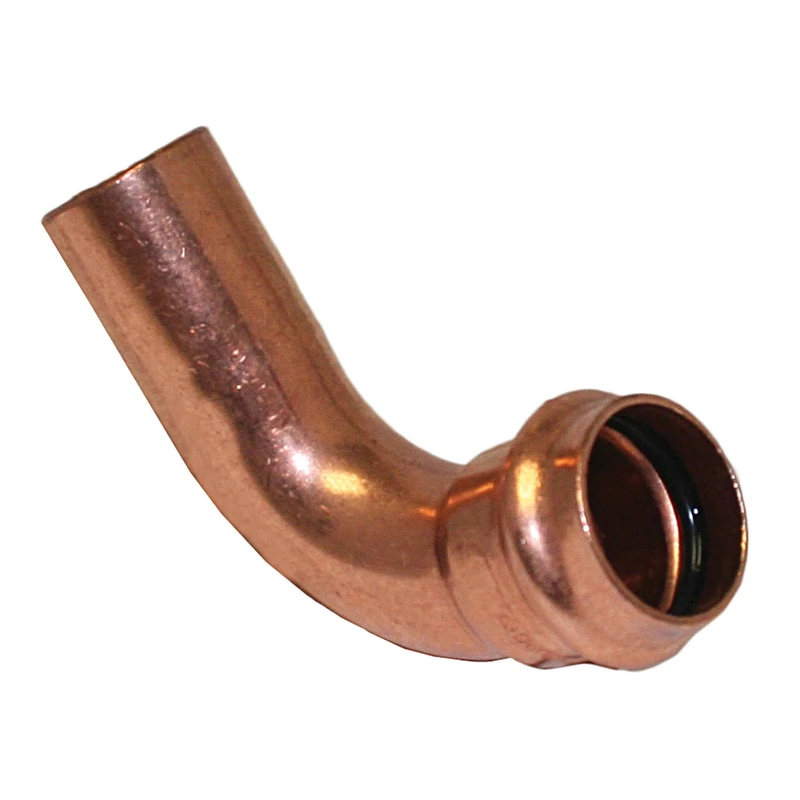 3/4 In. FTG by Press Copper Pipe Elbow, 90 Degrees