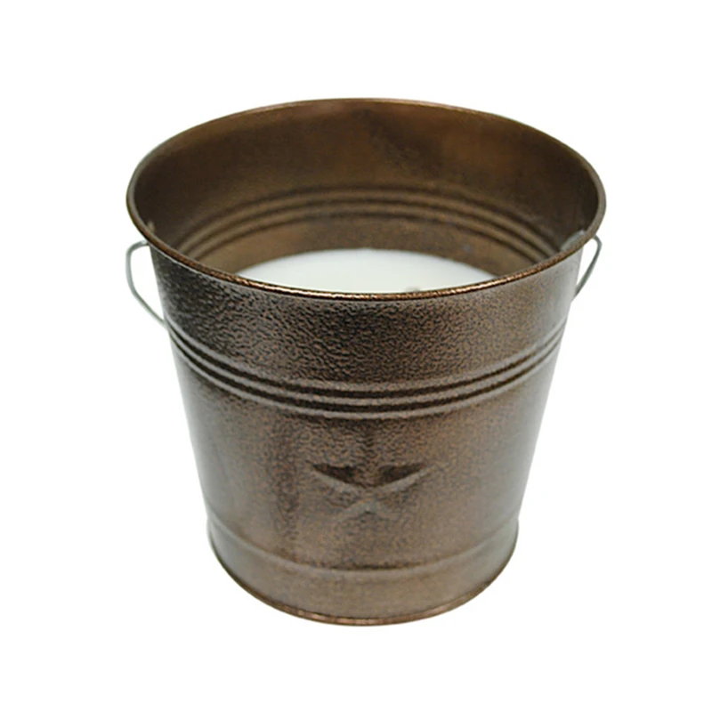 Rustic Star Citronella Wax Bucket