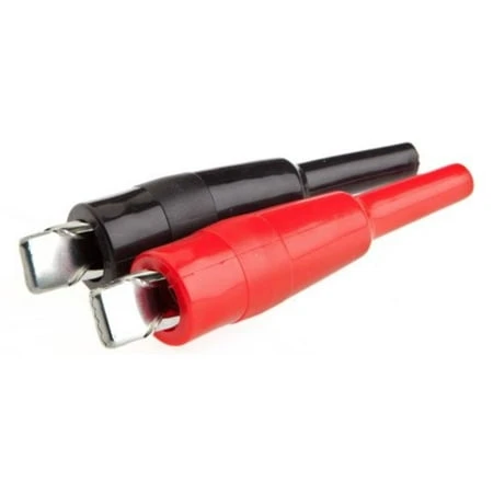 60347 High Grade Electrical Test Clip With Insulator, 20 Amp, Carded Pair