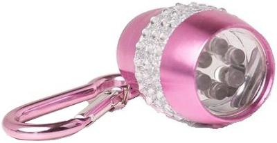 LED Key Chain Light, Barrel Shaped, 6-Pk.