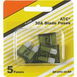 Bp-atr-30-rp 30 Amp Atr Blade Fuse - 5 Pack