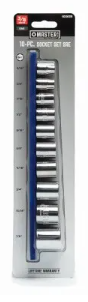 10-Pc. SAE Socket Set 3/8 In. Drive