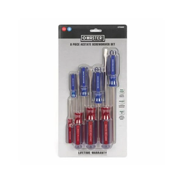 8-Pc. Acetate Screwdriver Set