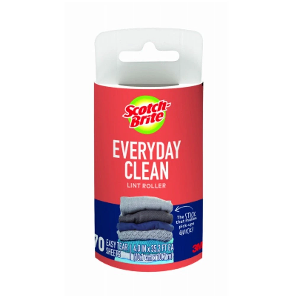 Everyday Clean Lint Roller Refill, 70 Sheets