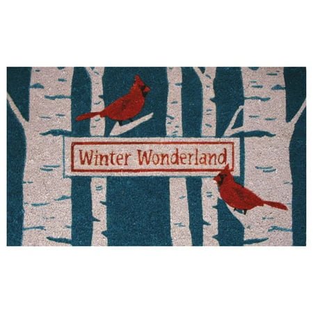 Cardinal Birch Coir Doormat - Durable Outdoor Entry Mat