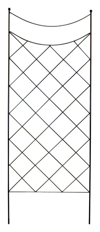 Filigree 65 In. H Bronze Steel Garden Trellis - Model Fitbr