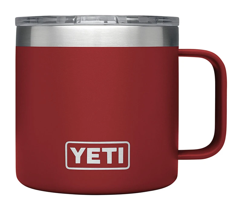 Rambler Brick Red Stainless Steel Insulated Mug 14 Oz. Bpa Free