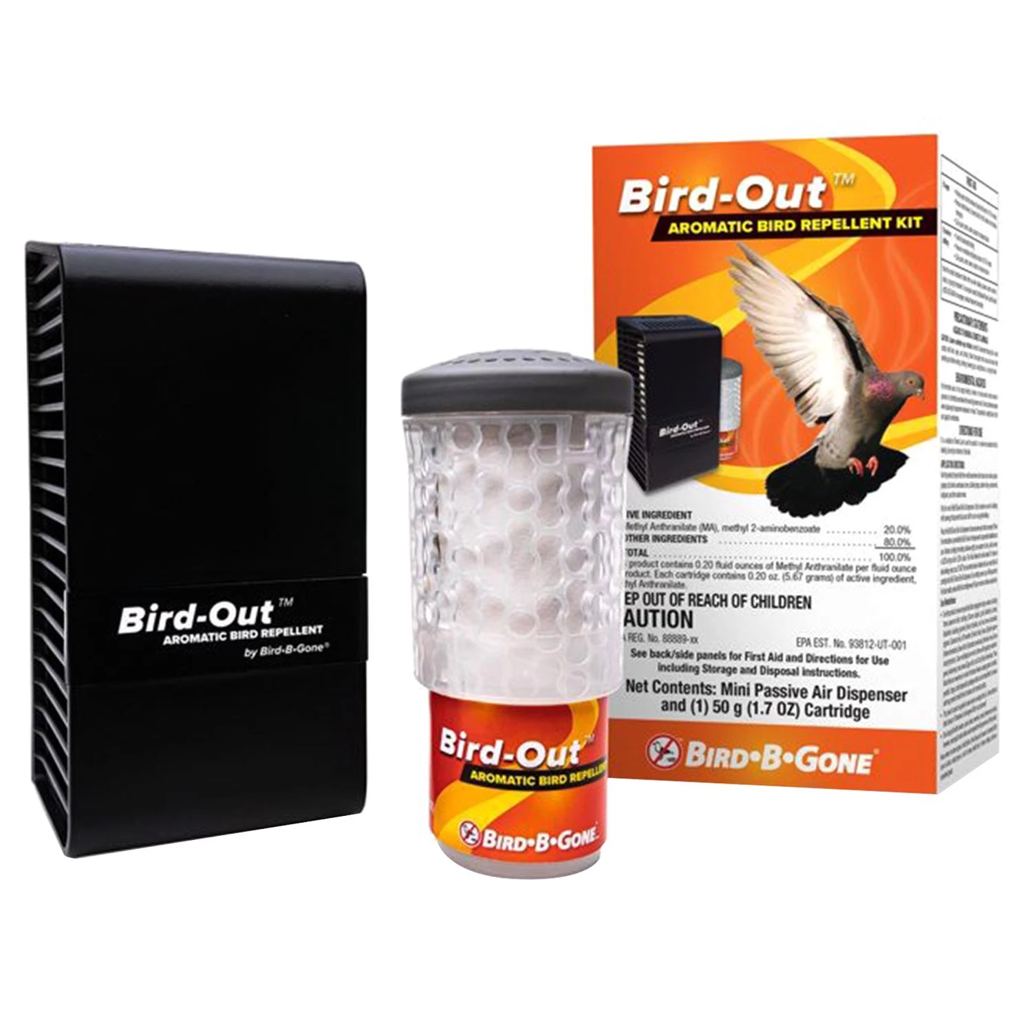 Aromatic Bird Repellent Kit