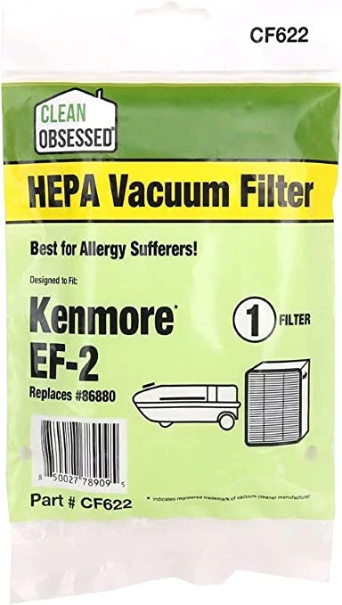 Kenmore Vacuum Cleaner Filter, EF-2 HEPA, 1-Pk.