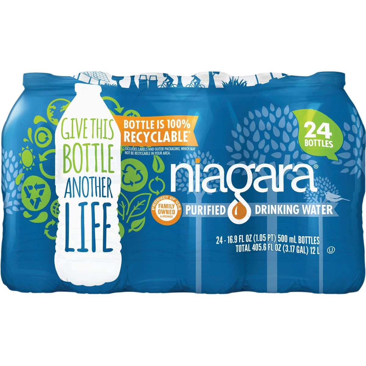 Drinking Water, .51L, 24-Pk.