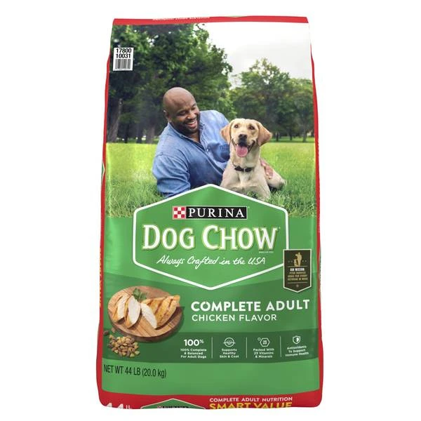 Dog Chow Complete Adult Dry Dog Food With Real Chicken 48 Lb Bag