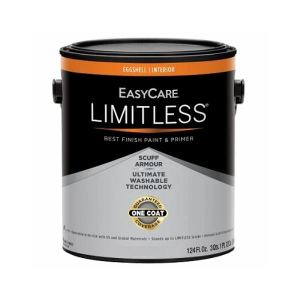 Limitless Interior Paint & Primer, Pastel Base Eggshell Acrylic Latex, 1 Gallon