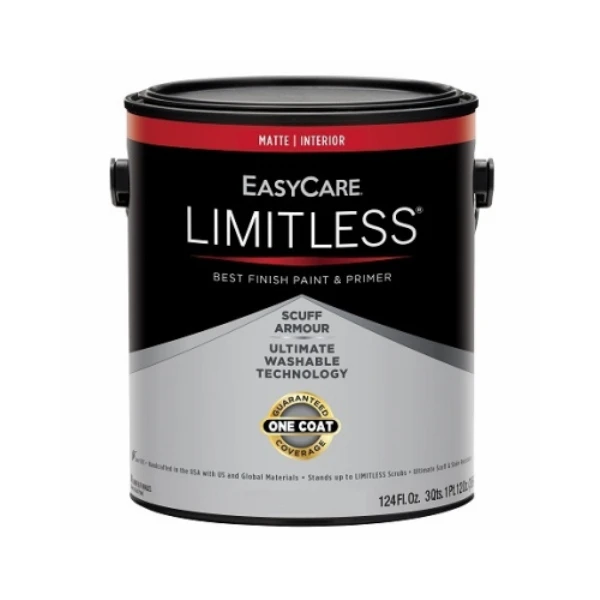 Limitless Interior Paint & Primer, Medium Base Matte Acrylic Latex, 1 Gallon