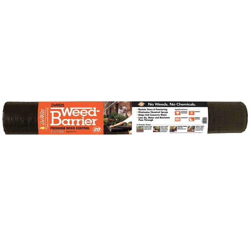 Weed Barrier Weed Control Landscape Fabric, 4 x 100 Ft.