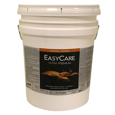 5-gallon Eggshell Interior Acrylic Latex Enamel Tint Base - Model Ezt-5g