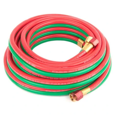 Forney 86105 R-grade Oxygen Acetylene Hose, 3/16-inch X 25-feet