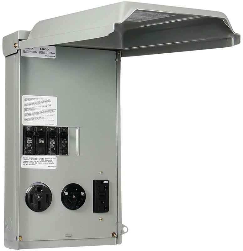 Ge 3-circuit 3-space 100-amp Main Breaker Load Center For Rvs
