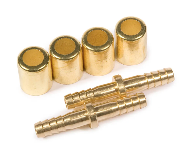 Forney 1/4 Inch Oxygen/acetylene Hose Splicer Kit With 6 Pieces
