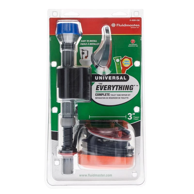 Universal High-Performance Everything Toilet Tank Repair Kit, 3 In.