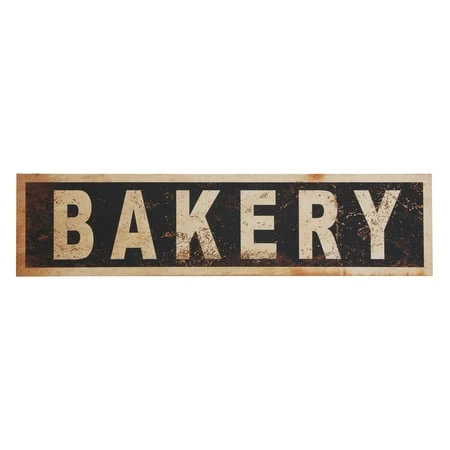 Bakery Wood Wall Décor - 47" X 11" Rustic Charm