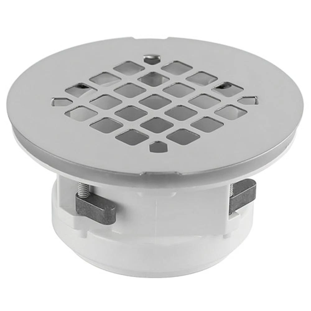 WingTite Replacement Shower Drain, Top Mount, Chrome Plated