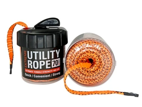 Extreme Utility Rope in Canister, Orange, 70 Ft.
