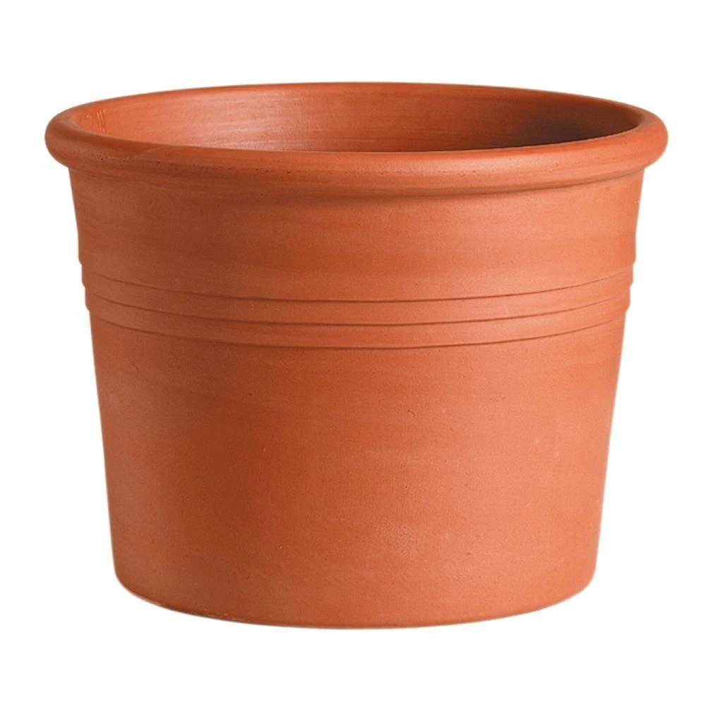 Terracotta Clay Planter, Red, 4.7 In.