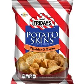 Cheddar Bacon Potato Skins, 3 oz.