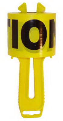 Tape Dispenser & 300 Ft. Yellow Caution Tape