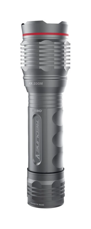 Redline V 500 Lumens Gray Led Flashlight With Aaa Battery