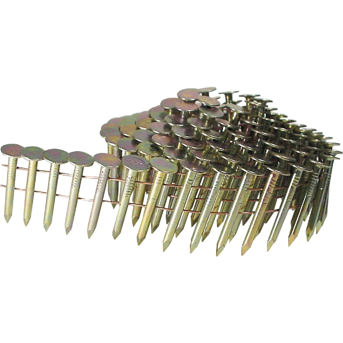 Grip-rite 15 Degree Wire Weld Electrogalvanized Coil Roofing Nail, 1-3/4 In.