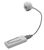 Lpl753b Hi-output Led Eye Usb Computer/book Light With Base - Gray