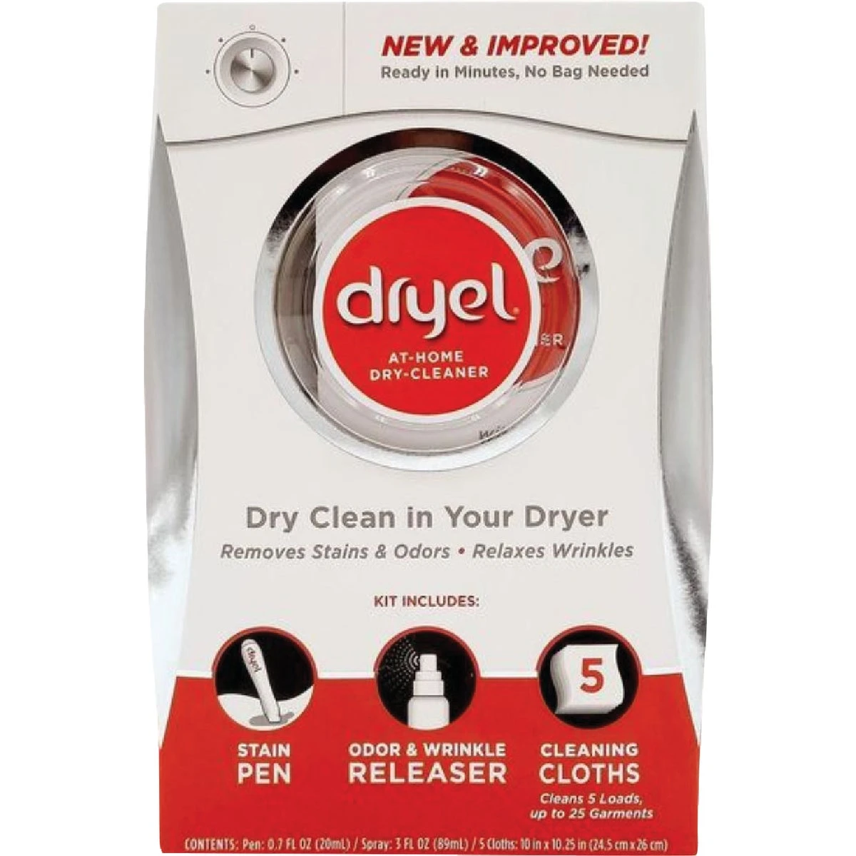 At-Home Dry Cleaner Kit, 5 Loads