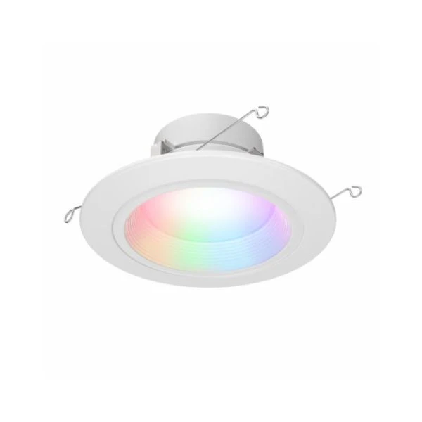 LED Smart Retrofit Recessed Downlights, Adjustable Light, White, 5-6 In.