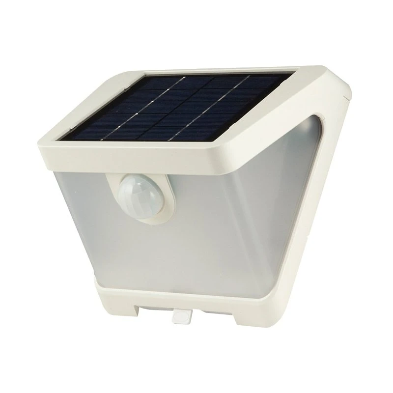 Solar LED Security Wedge Light, Motion Activated, 500 Lumen, White
