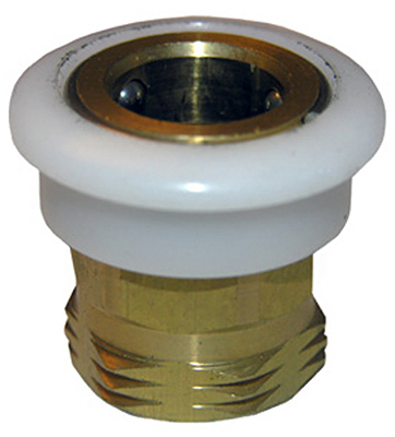 Faucet Snap Fitting For Washing Machine Connector, 3/4 In. Male Hose Thread