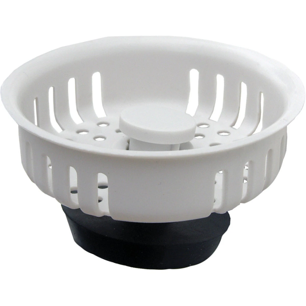 Replacement Basket For Kitchen Sink Strainer, White, 1-1/2 In.