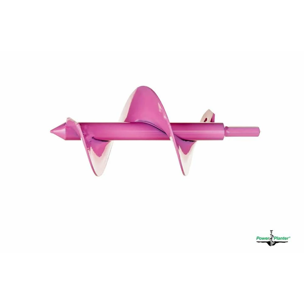 307pnk 3 X 7 Inch Bulb Planting Auger & Bedding Plant Tool In Pink