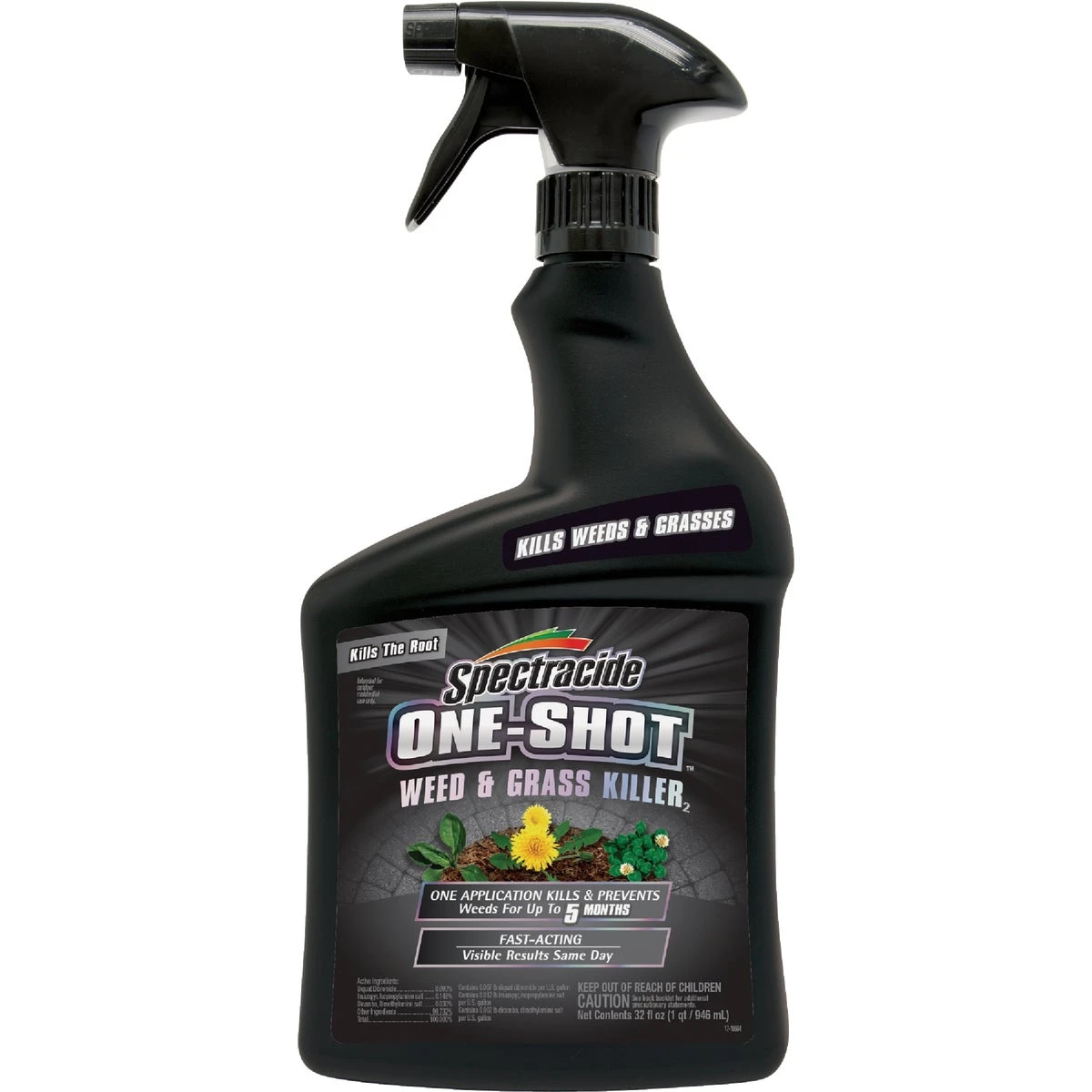 One-Shot Weed & Grass Killer, 32 oz. Ready To Use Spray