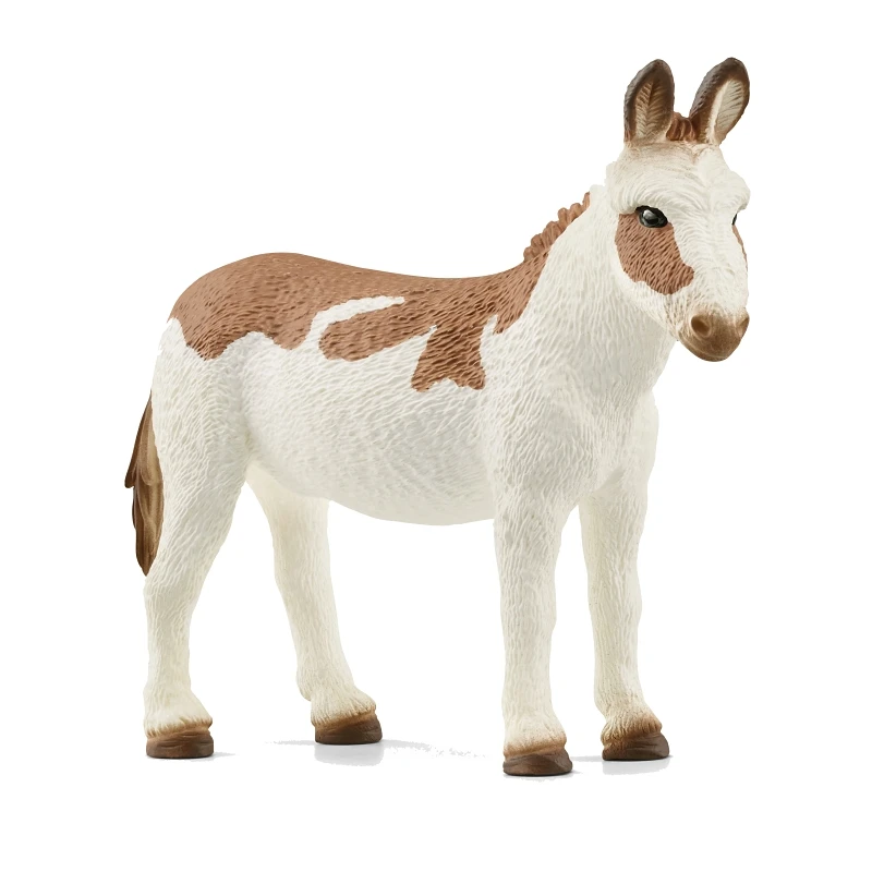 American Spotted Donkey Toy Animal Figure, Ages 3 & Up