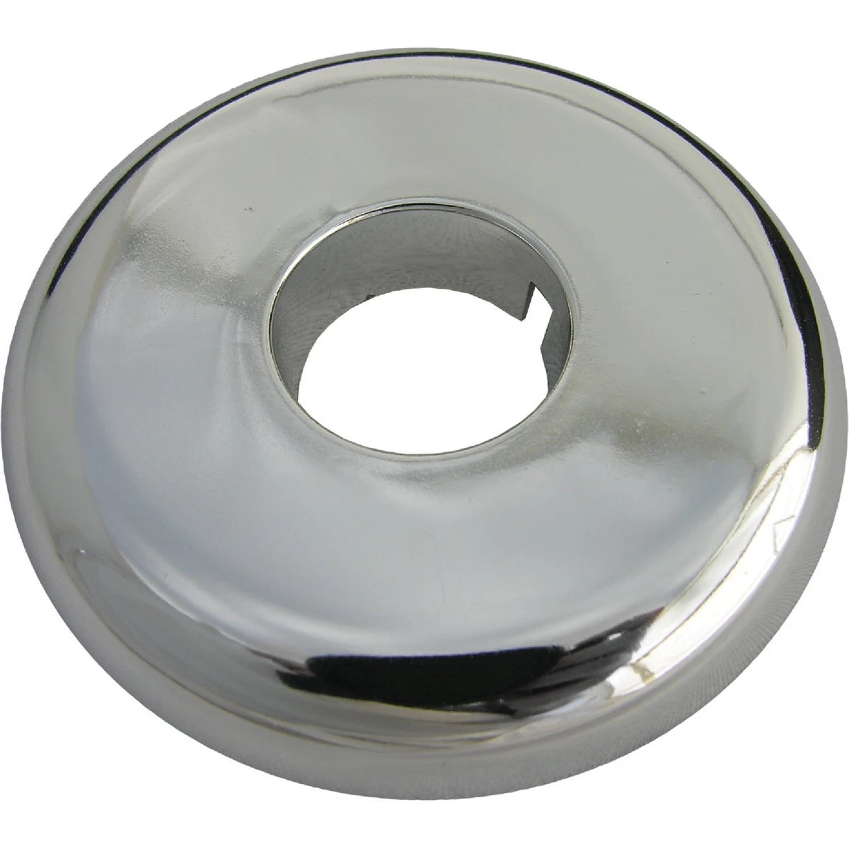 Floor & Ceiling Split Flange, Chrome Plated Plastic, For 1/2 In. Iron Pipe
