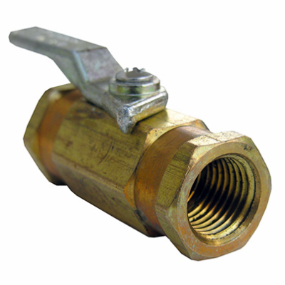 1/4 In. Fip X 1/4 In. Fip Brass Threaded Ball Valve - Lead Free Construction