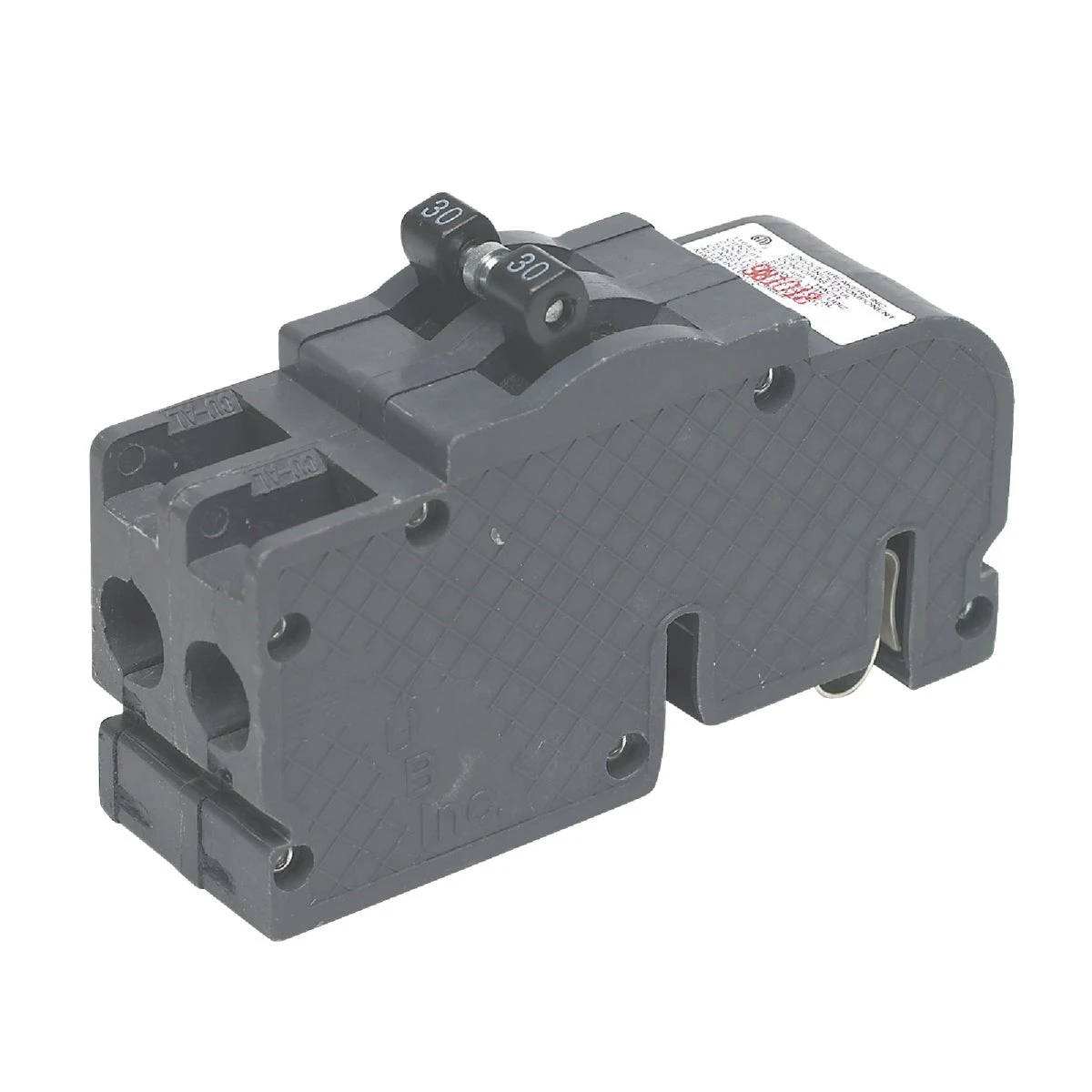 Zinsco Circuit Breaker, UBIZ Thick 1-1/2 in. 2-Pole Type QC40, 40 Amp