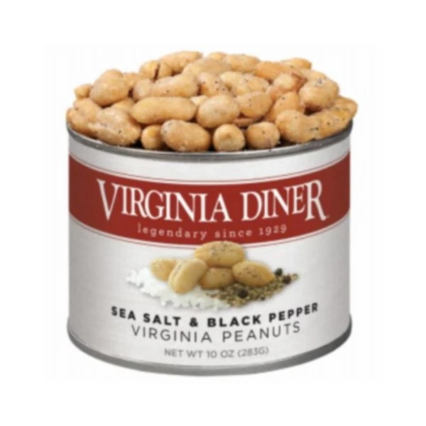 Sea Salt & Black Pepper Peanuts, 10 oz.