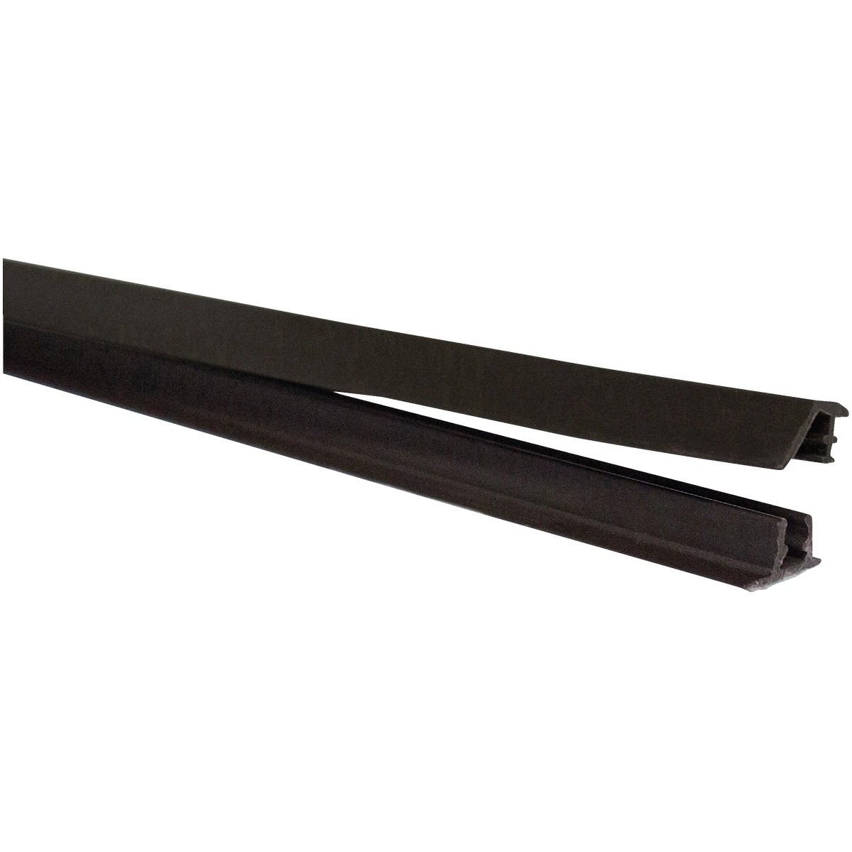 Snap Lock Vinyl Sheeting Framing Strips, Brown, 60 In.