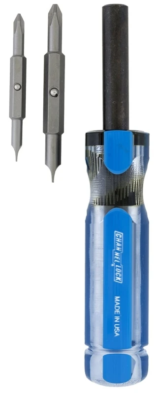 Channellock 6-in-1 Professional Multi-bit Screwdriver With High Alloy Steel Tips