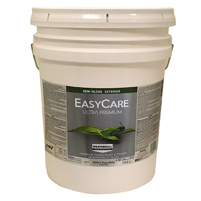 Ultra Premium Exterior Latex Paint, Semi-gloss Pastel Base, 5 Gallons
